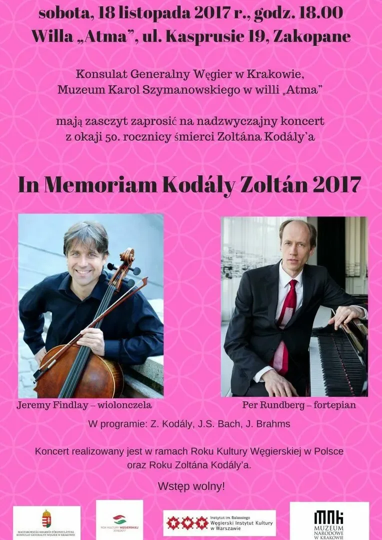 Koncert In Memoriam Kodály Zoltán 2017