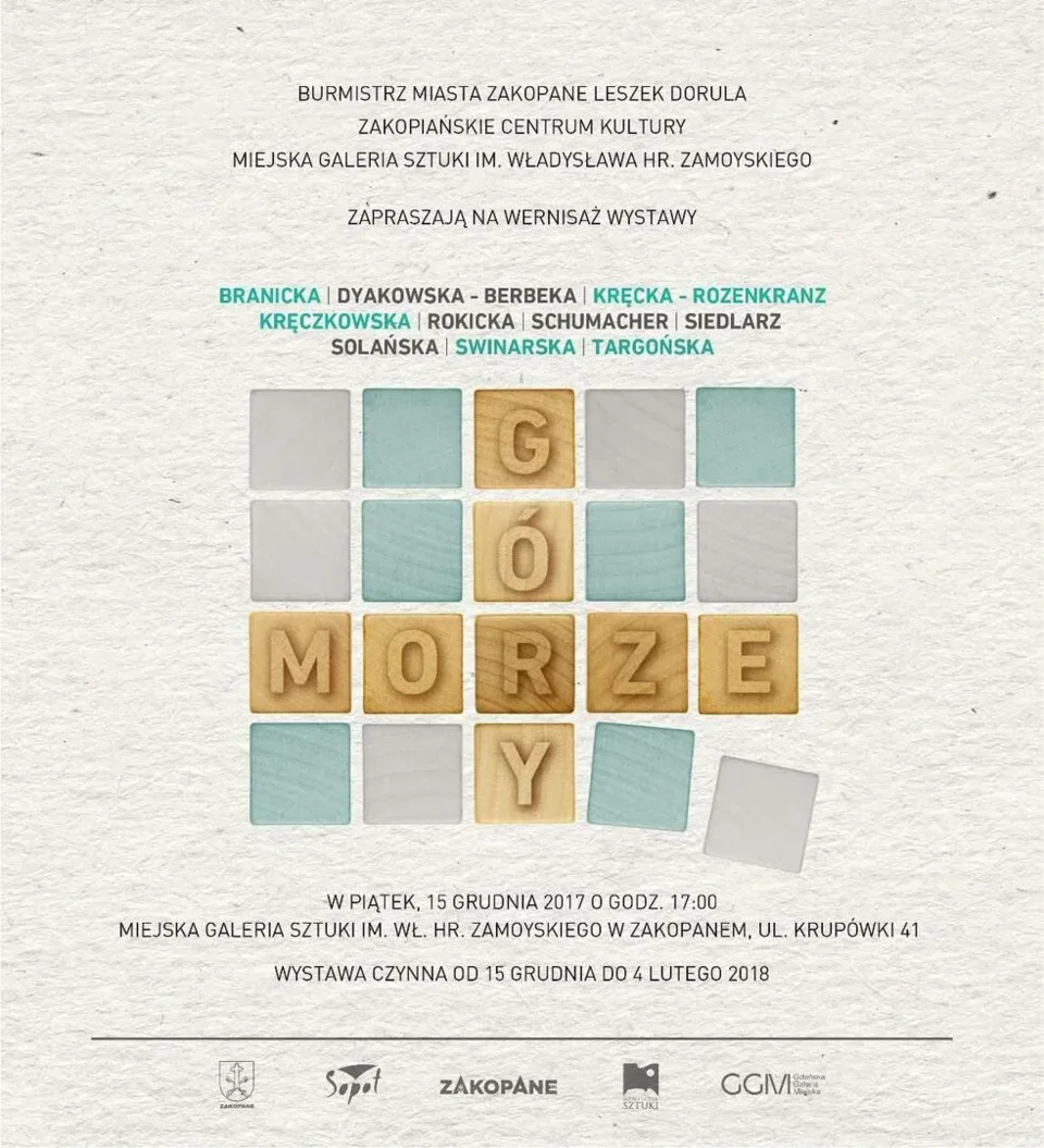Wernisaż wystawy "Góry - morze"