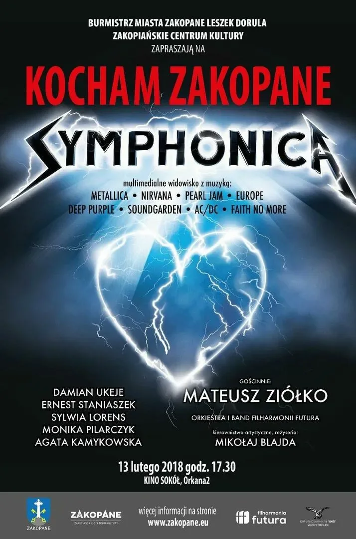 Kocham Zakopane 2018. Widowisko Multimedialne Symphonica