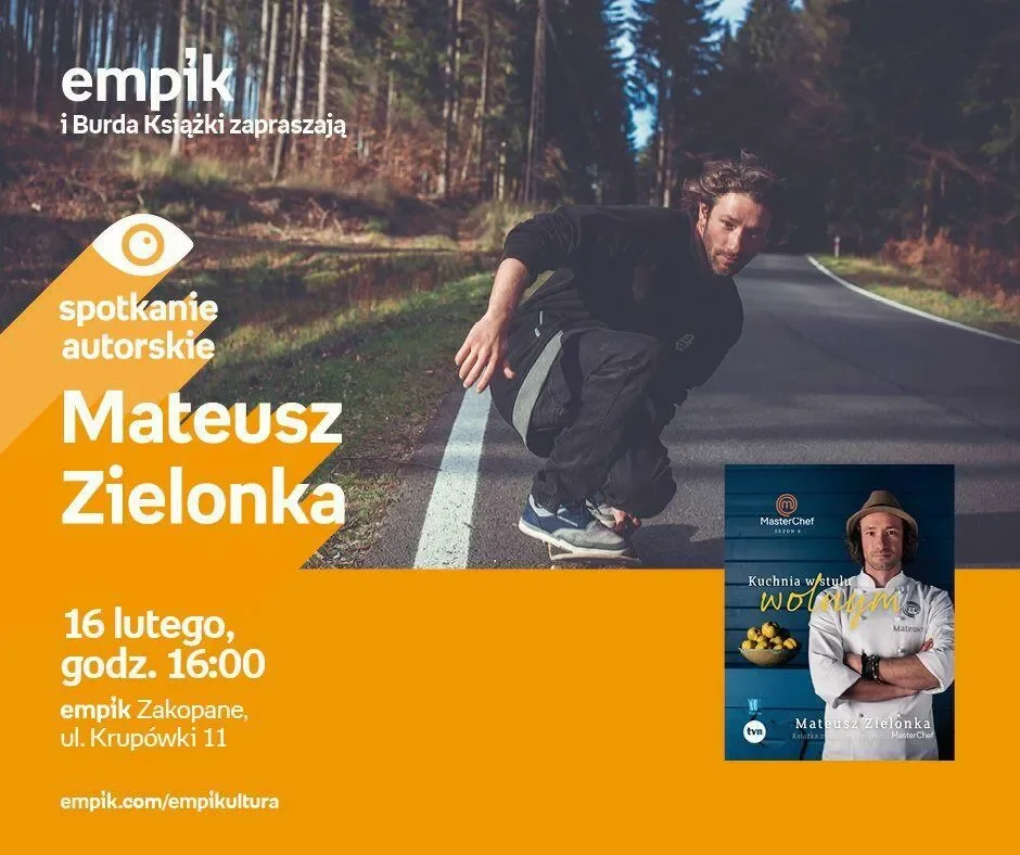 Spotkaj się ze zwycięzcą 6. edycji „MasterChefa” – Mateuszem Zielonką