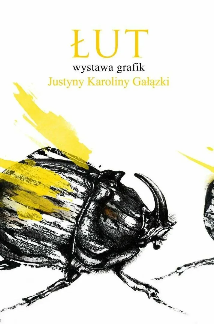 ŁUT wystawa grafik Justyny Karoliny Gałązki