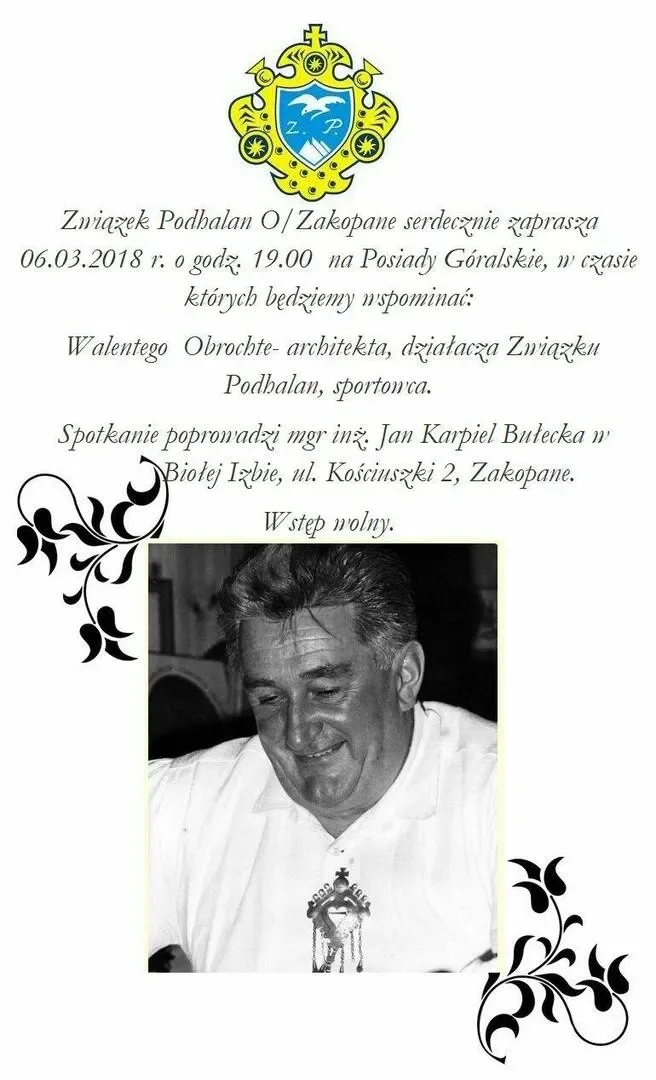 Posiady Góralskie - wspomnienie Walentego Obrochty