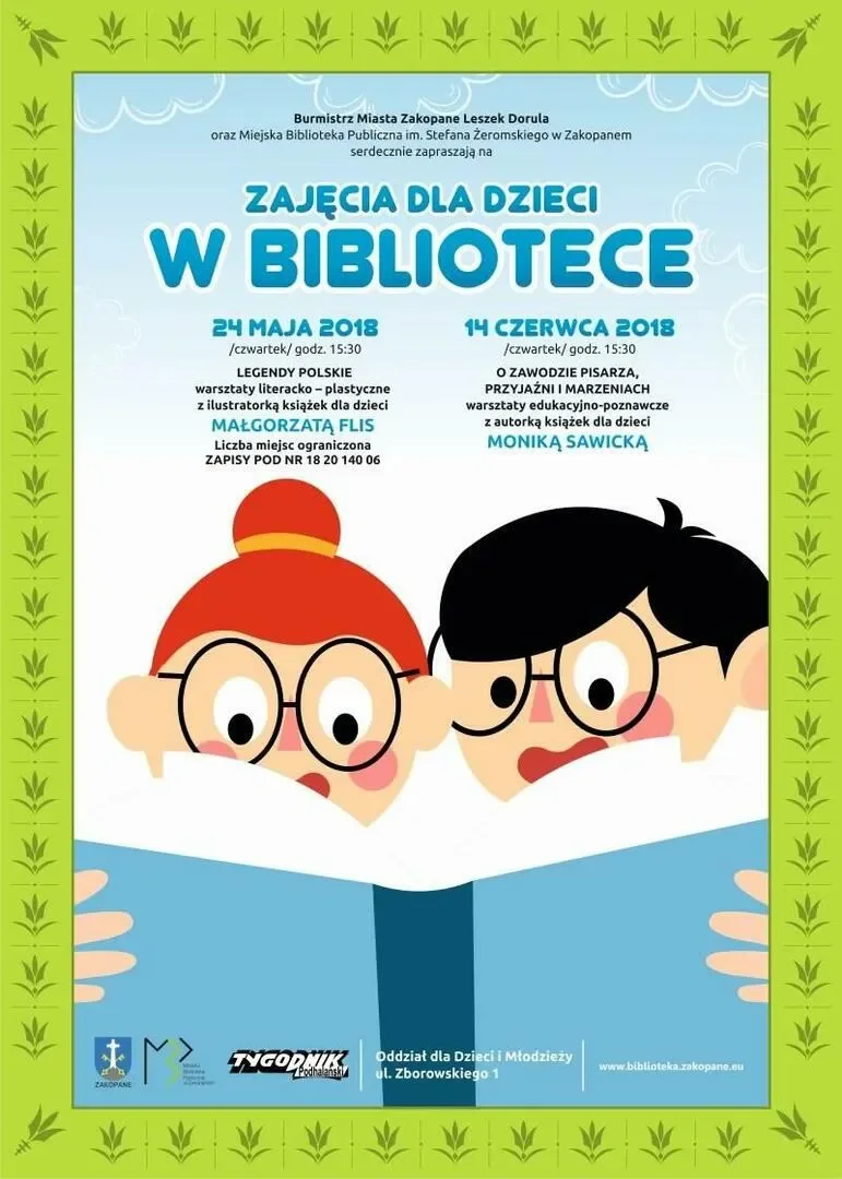 Zajęcia dla dzieci w Bibliotece