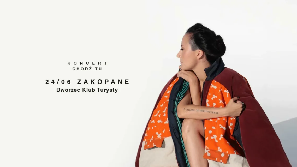 Paulina Przybysz - koncert w ramach trasy promującej album “Chodź tu”