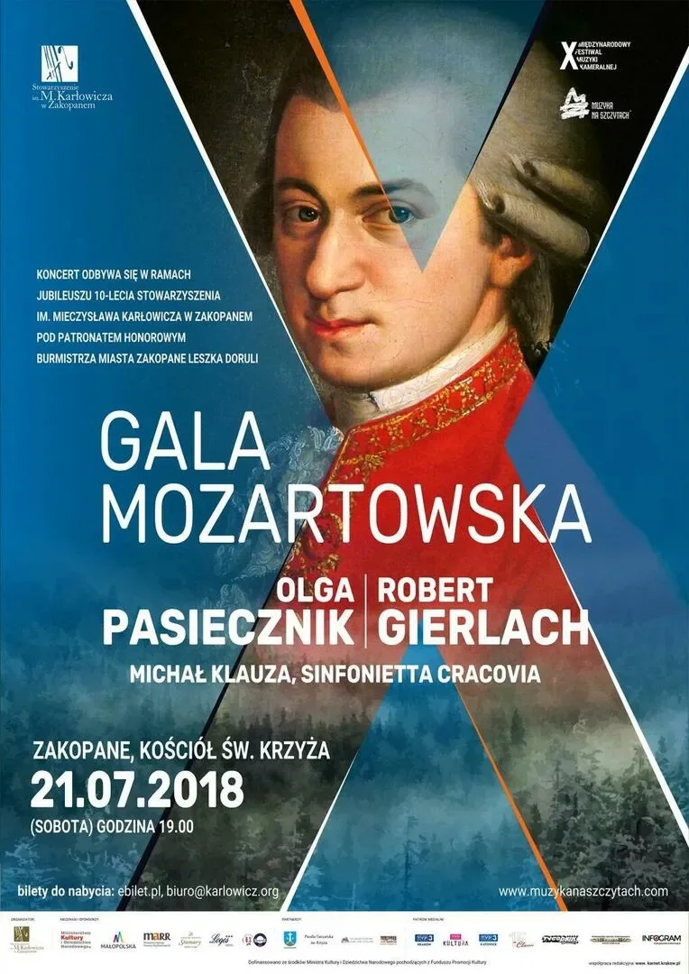 GALA MOZARTOWSKA - Jubileusz 10-lecia Stowarzyszenia im. Mieczysława Karłowicza