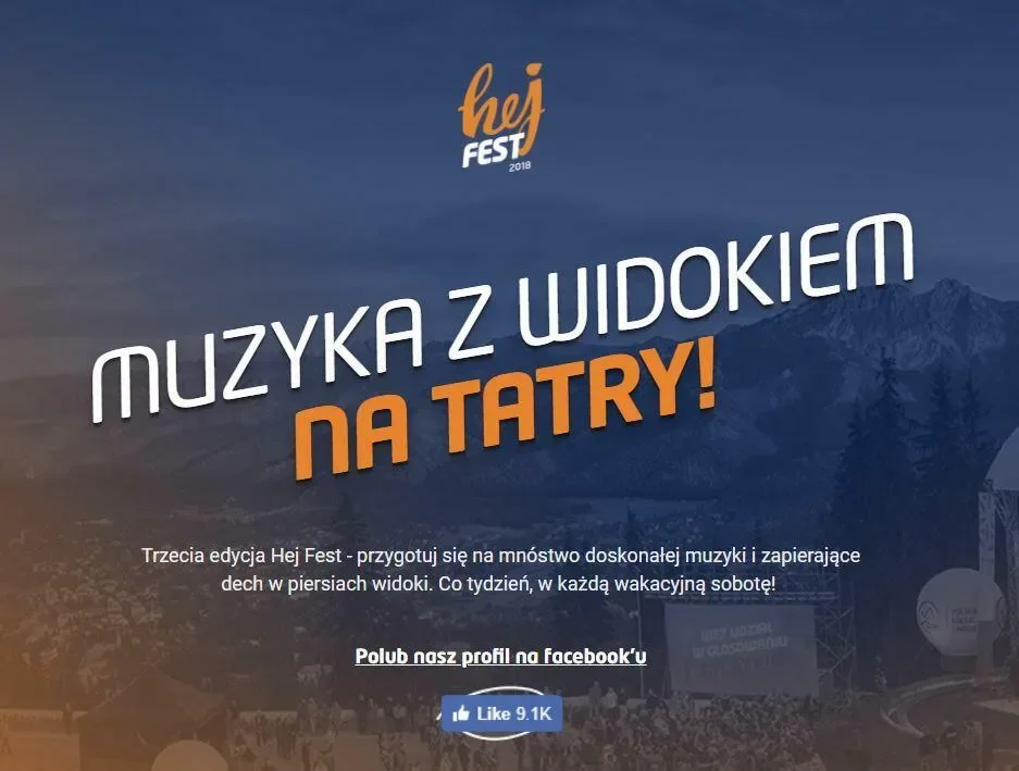 Hej Fest - WAKACYJNE KONCERTY W ZAKOPANEM!