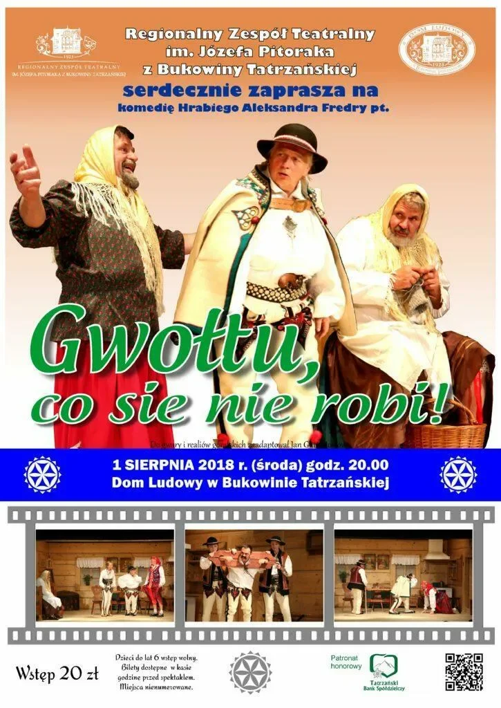 Sztuka Teatralna „Gwołtu co sie nie robi”