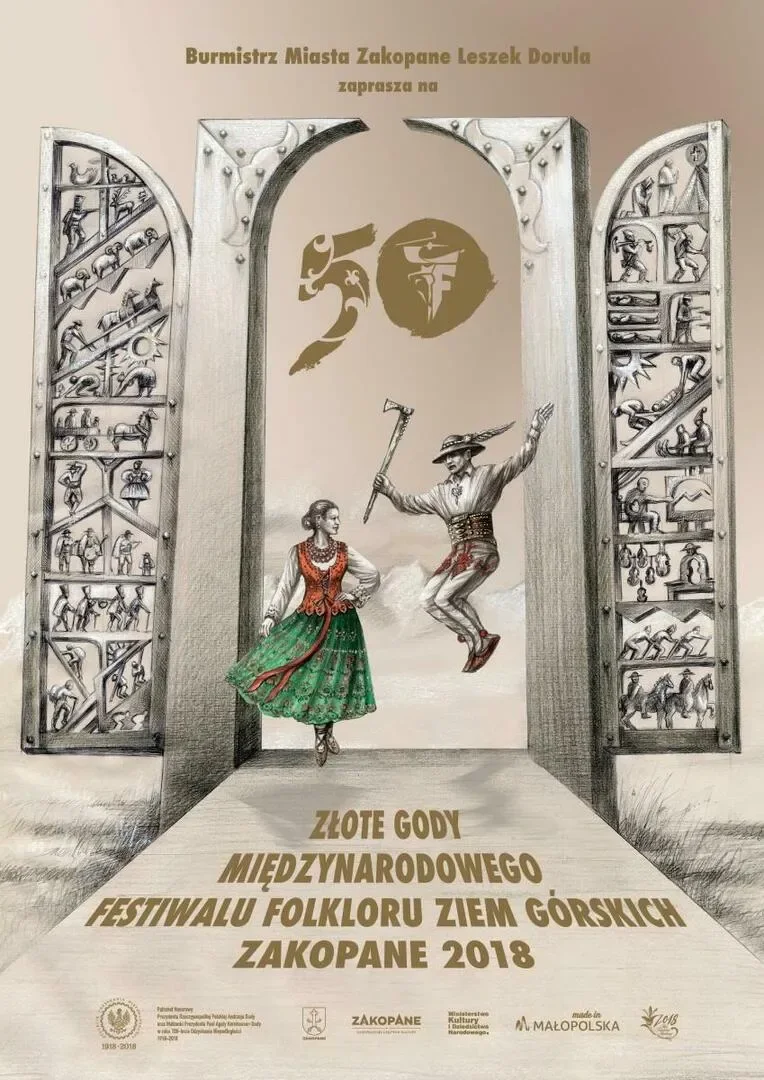 Międzynarodowy Festiwal Folkloru Ziem Górskich - Zakopane 2018 - PROGRAM