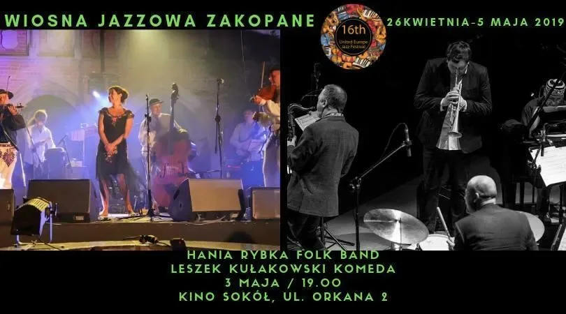 Folk & Jazz pod Tatrami | Hania Rybka Folk Band | Leszek Kułakowski Komeda