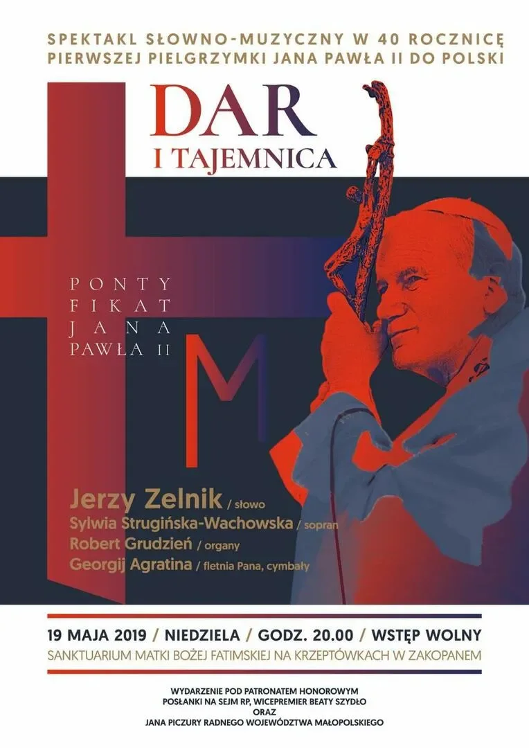 Spektakl słowno-muzyczny "Dar i tajemnica"