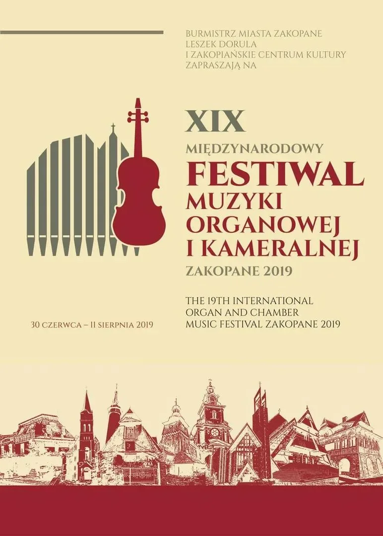 19. Międzynarodowy Festiwal Muzyki Organowej i Kameralnej