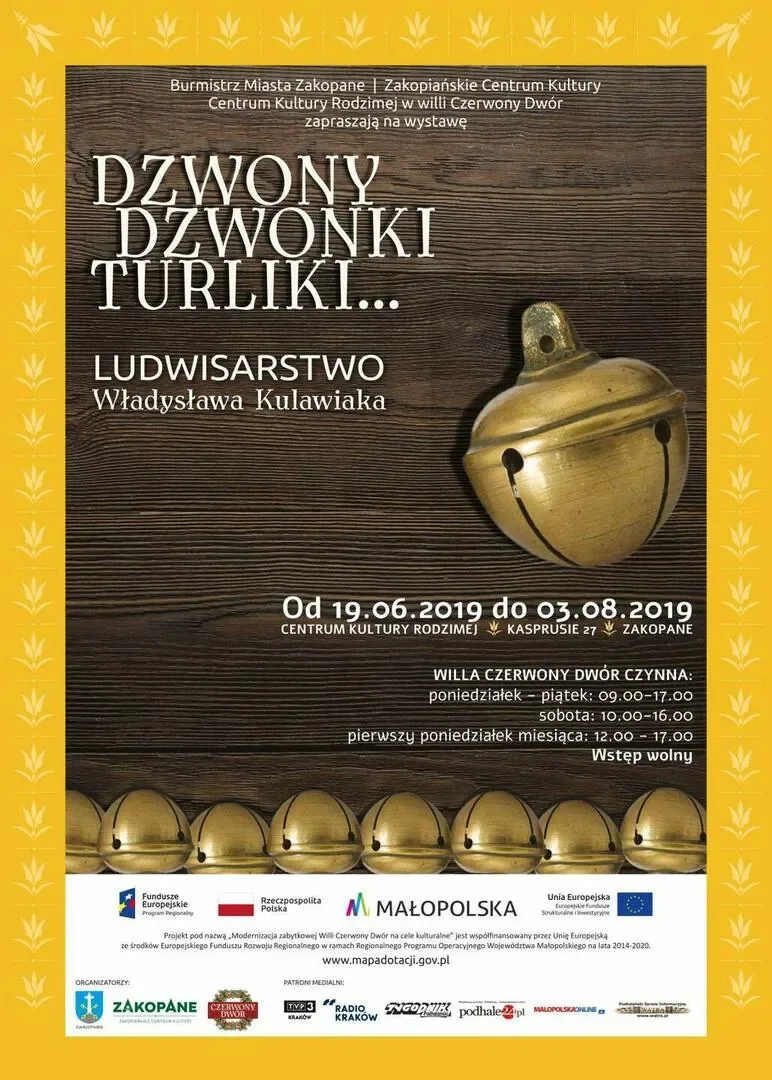Wernisaż w Czerwonym Dworze "Dzwony, dzwonki, turliki..." Ludwisarstwo Władysława Kulawiak