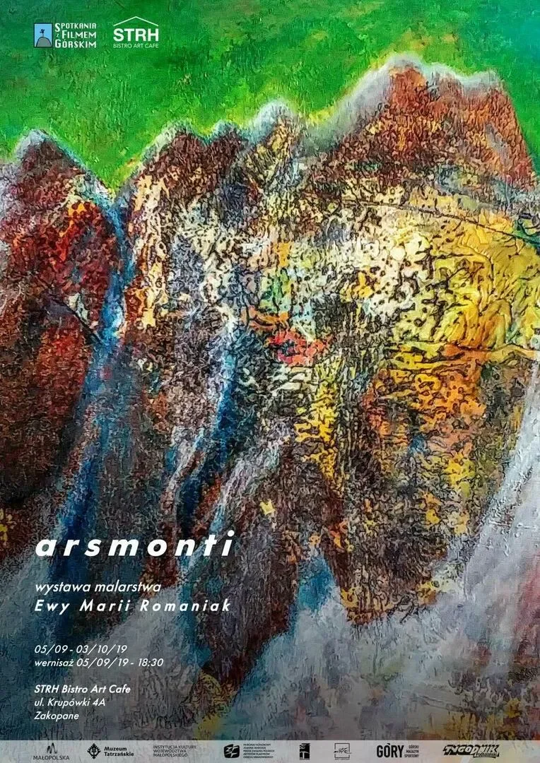 ARSMONTI wystawa malarstwa Ewy Marii Romaniak