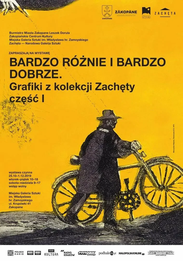 Bardzo różnie i bardzo dobrze. Grafiki z kolekcji Zachęty - część 1