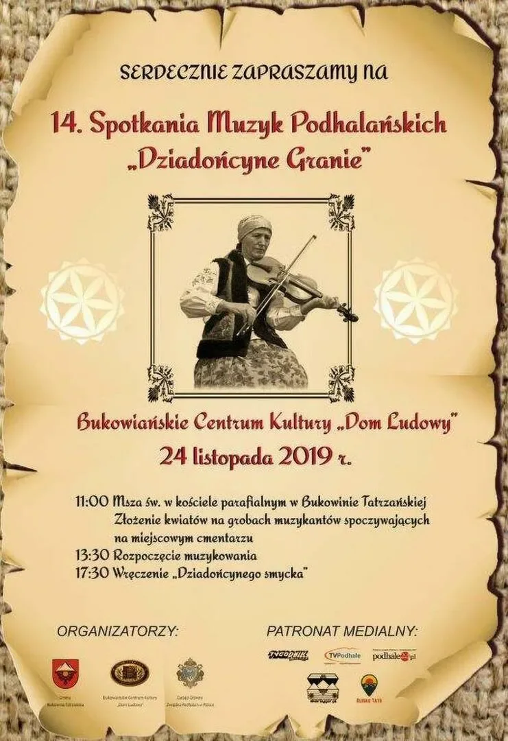 14. Spotkania Muzyk Podhalańskich "Dziadońcyne Granie"