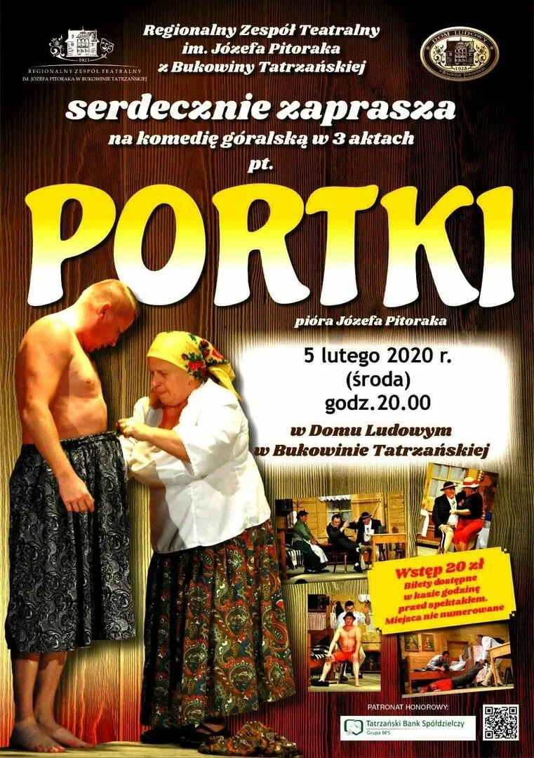Sztuka teatralna "Portki"