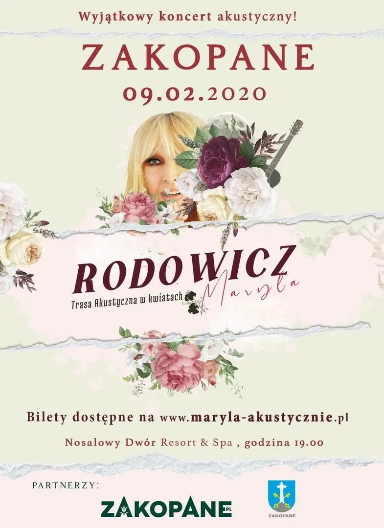 MARYLA RODOWICZ w ZAKOPANEM! Wyjątkowy koncert akustyczny