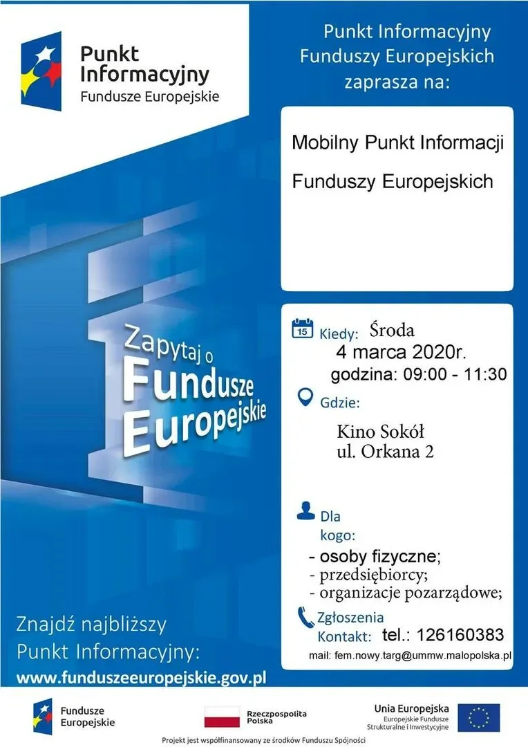 Konsultacje z tematyki pozyskiwania dotacji z funduszy europejskich