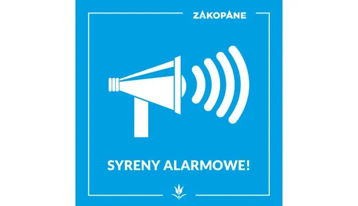 Komunikat- syreny alarmowe