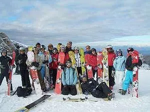 Ekipa klubu F2 Dawidek TEAM.pl na lodowcu Kitzsteinhorn (fot. archiwum klubu)