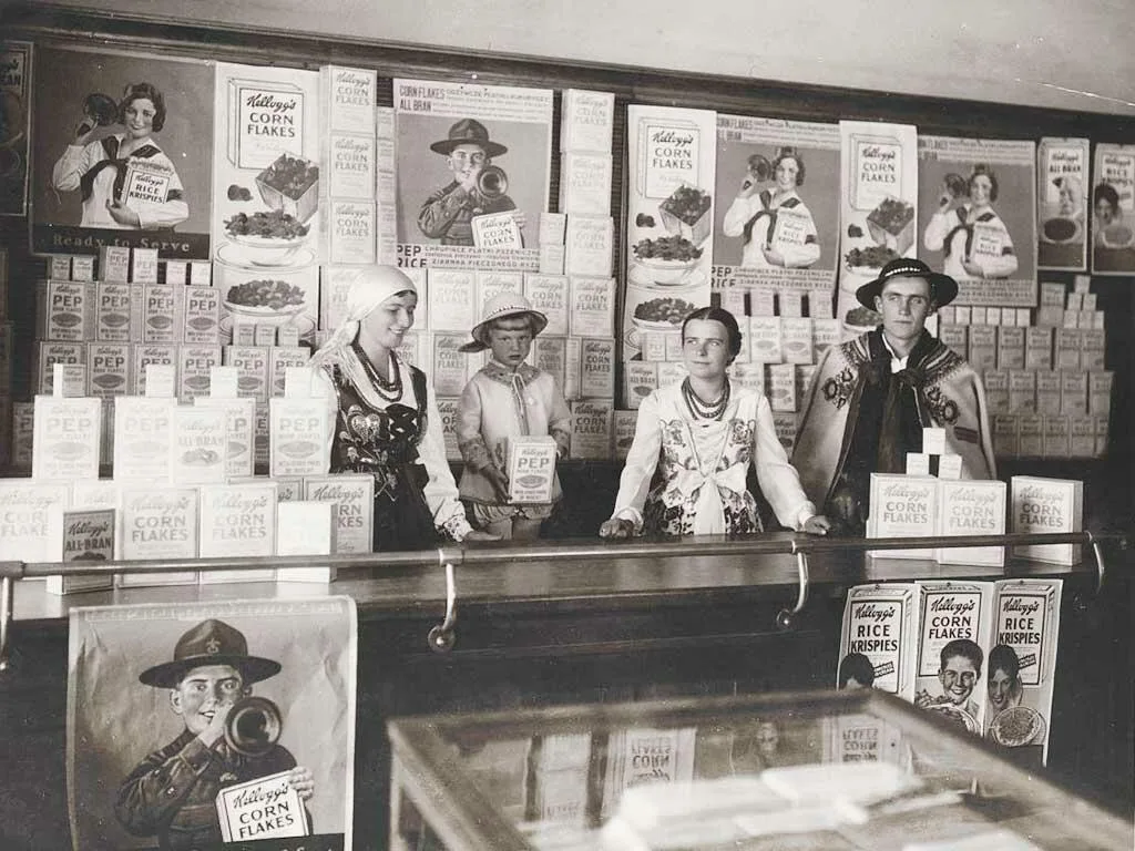 Reklama płatków śniadaniowych w "Bazarze Polskim" 1931 r. (fot. arch. Muzeum Tatrzańskiego)