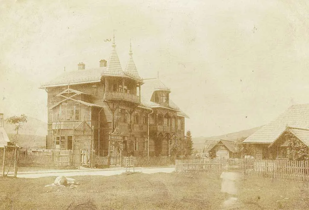 Willa "Marya" ("Poraj") w 1894 r. (fot. arch. Muzeum Tatrzańskiego)