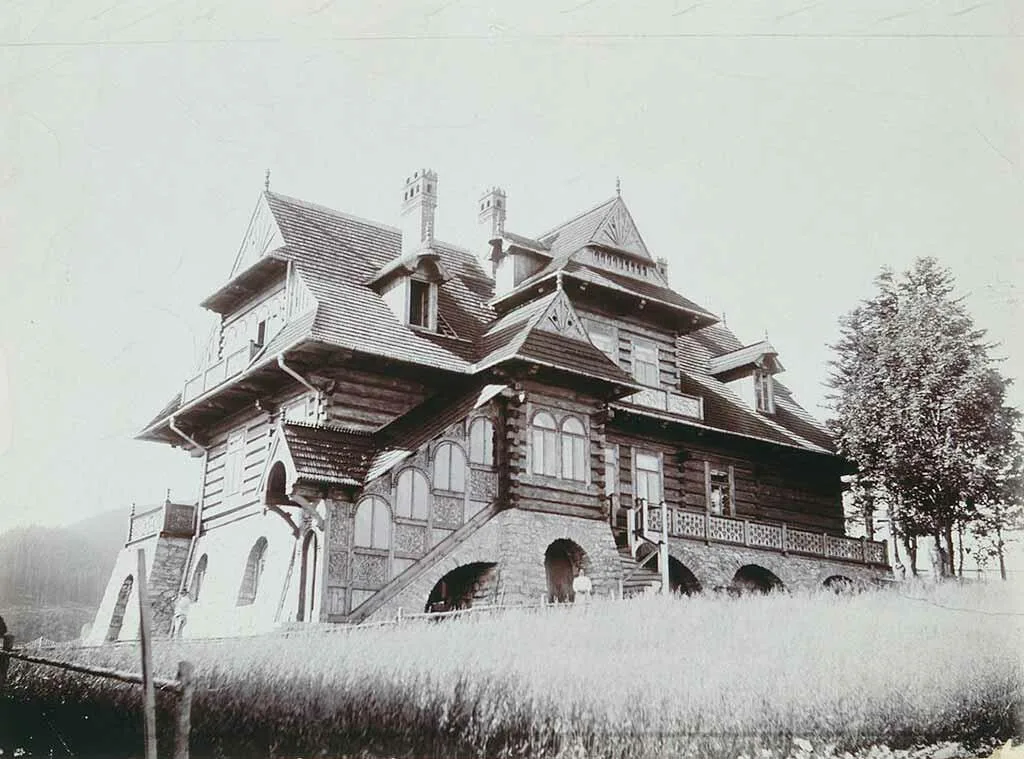 "Dom pod Jedlami", koniec XIX w. (fot. arch. Muzeum Tatrzańskiego)
