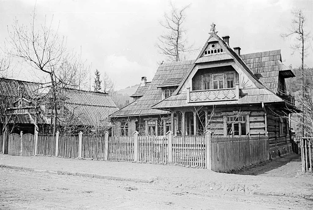 Willa "Cicha" - lata 30-te XX w. (fot. arch. Muzeum Tatrzańskiego)