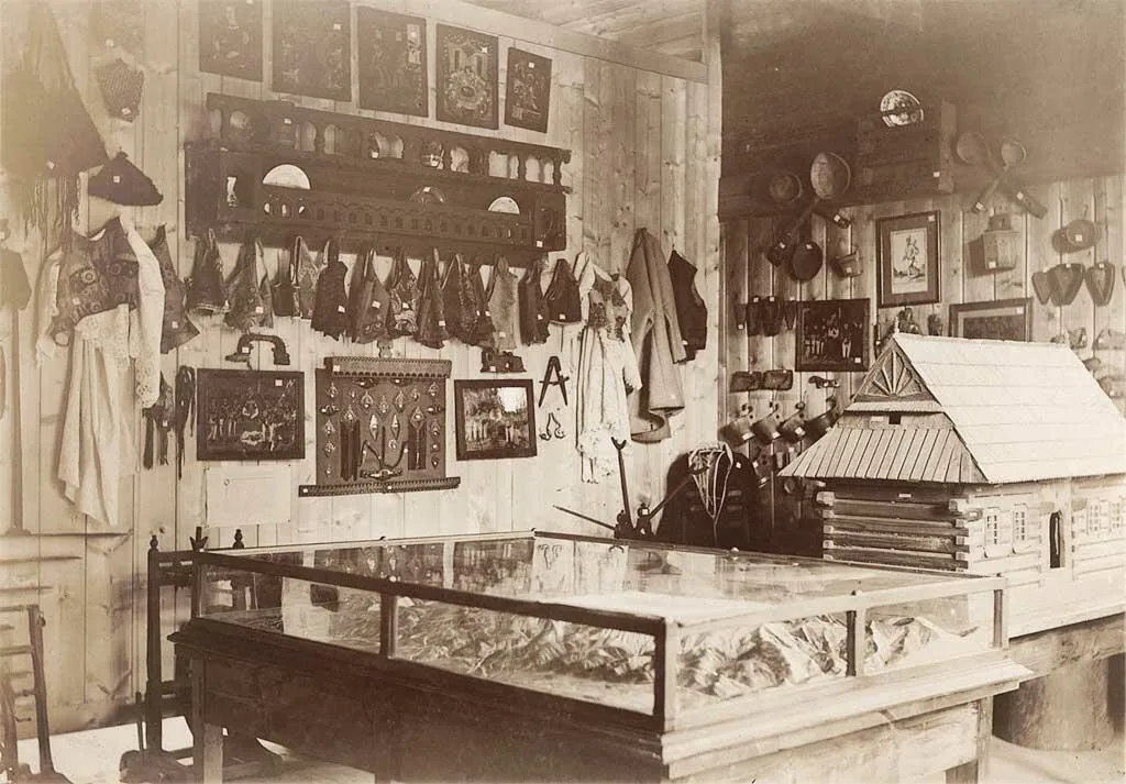 Ekspozycja w MT (1909 r.) (fot. arch. Muzeum Tatrzańskiego)