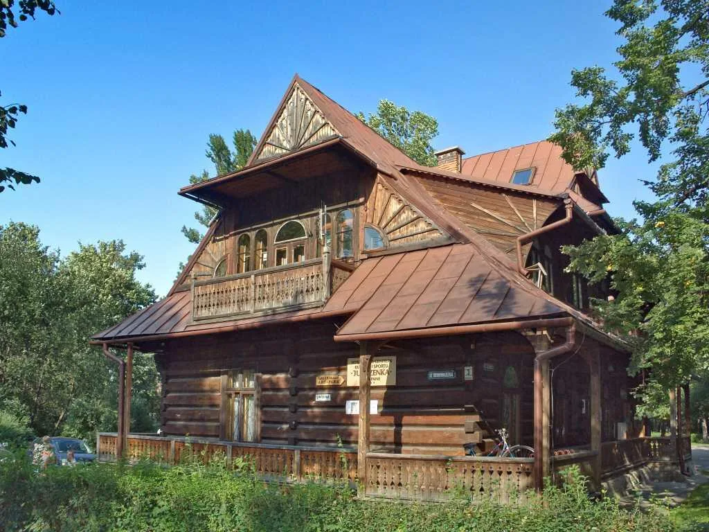 Willa "Jutrzenka", widok od ul. Grunwaldzkiej (fot. Andrzej Samardak)