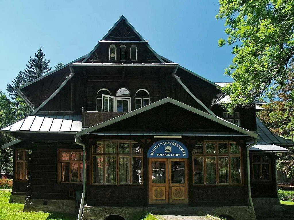 Willa "Konstantynówka", widok od ulicy Jagiellońskiej (fot. Andrzej Samardak)