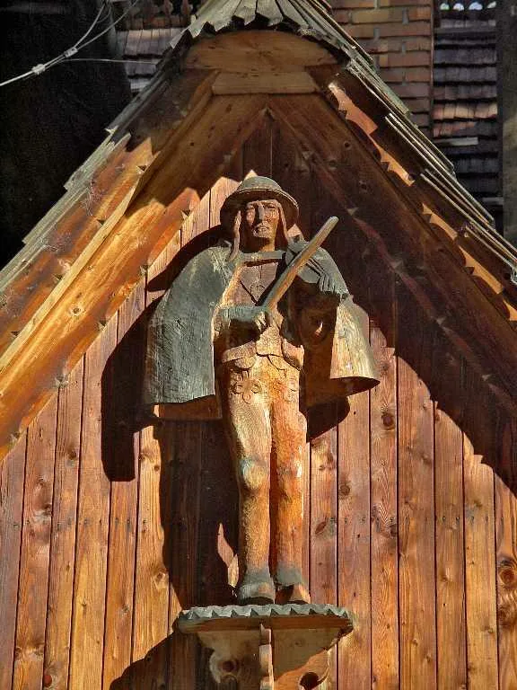 Willa "Koliba", rzeźba (fot. A. Samardak)