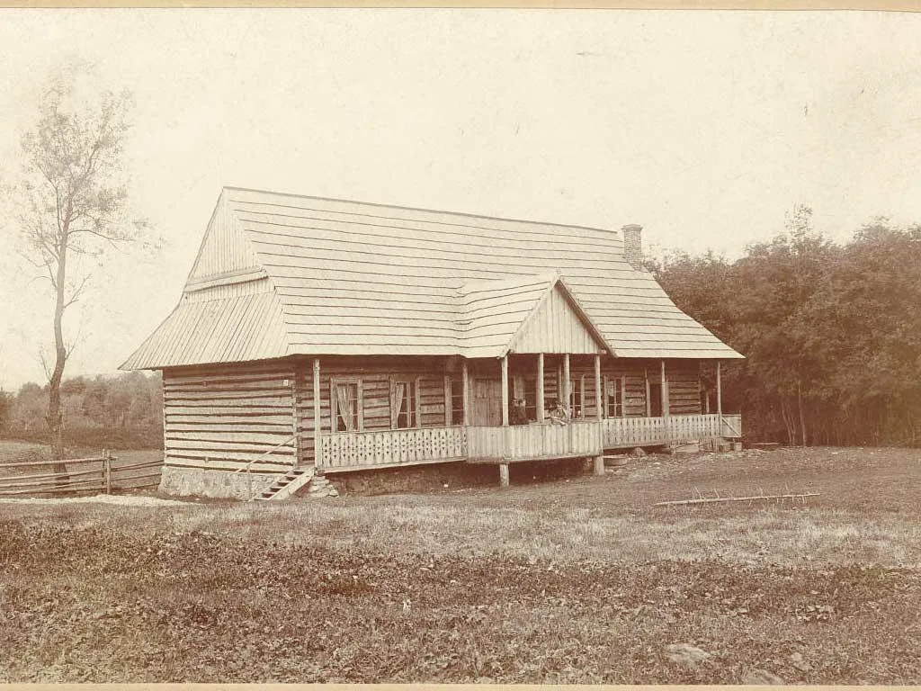 Dom Kasprusia pod koniec XIX w., współcześnie "Atma" (fot. archiwum MT)