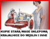 Kupie stare  krajalnica do mięsa,waga