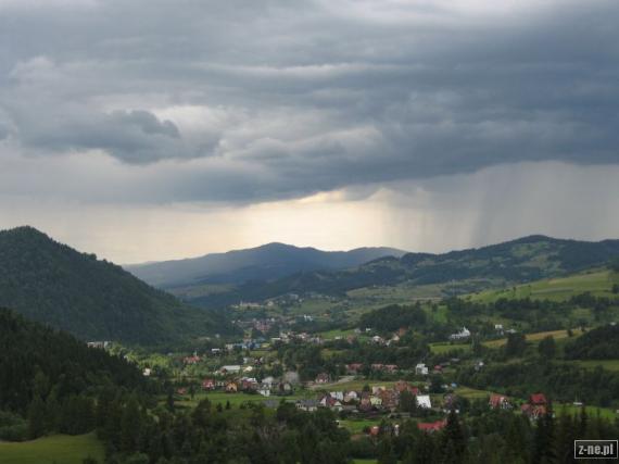 Burza nad Szczawnicą