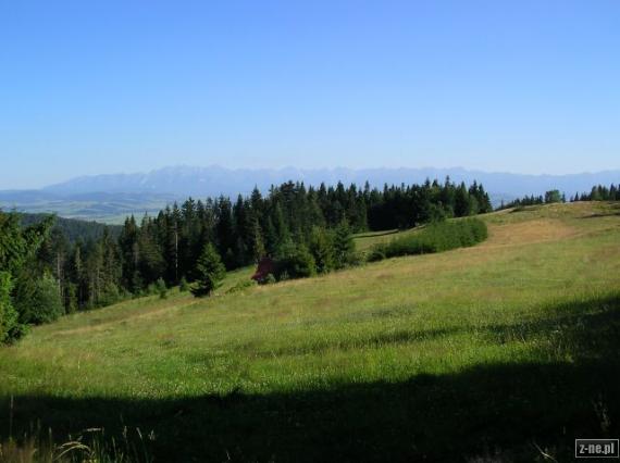 Gorczańskie klimaty z Tatrami w Tle