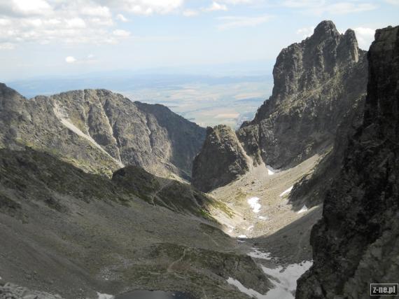 Widok z Lodowej Przełęczy