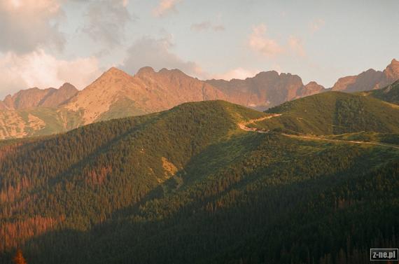 Tatry widziane z Nosala