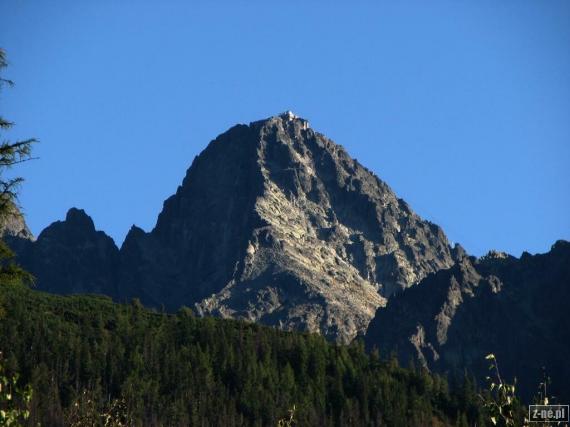 Łomnica- widok z Hrebienoka