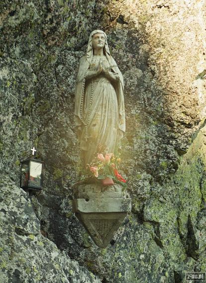 Figura Matki Boskiej w Zawratowym Żlebie