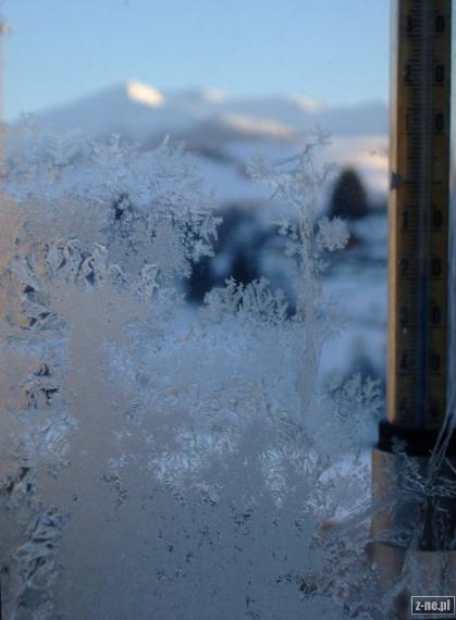 V takejto arktickej zime Baranec len z okna