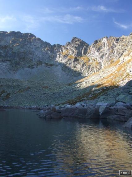 Veza nad Okruhlym Strbska vezicka do Strbskeho kotla Capie pleso