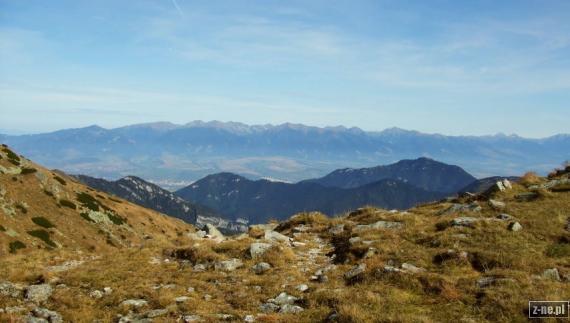 Zapadne Tatry Demanovska hora Poludnica zo Zadneho Boru 1886 m