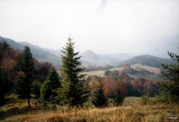 Jesień w górach - szlak przez Wysokie Skałki i Wysoką