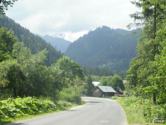 Droga z Łysej Polany (2,5km) do Jaworzyny (Słowacja)
